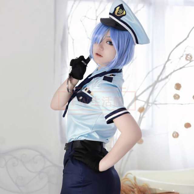 Re：ゼロから始める異世界生活 グッズ レム 犬耳巡査服 婦人警官 制服